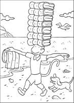 coloriage zephyr l ami de babar